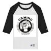 T137 Adult Raglan Baseball T-Shirt Thumbnail