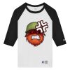 T137 Adult Raglan Baseball T-Shirt Thumbnail