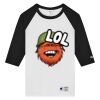 T137 Adult Raglan Baseball T-Shirt Thumbnail